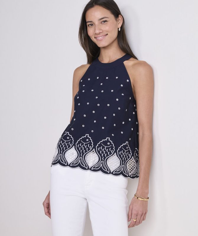 Carly Eyelet TopCarly Eyelet Top - Image 6