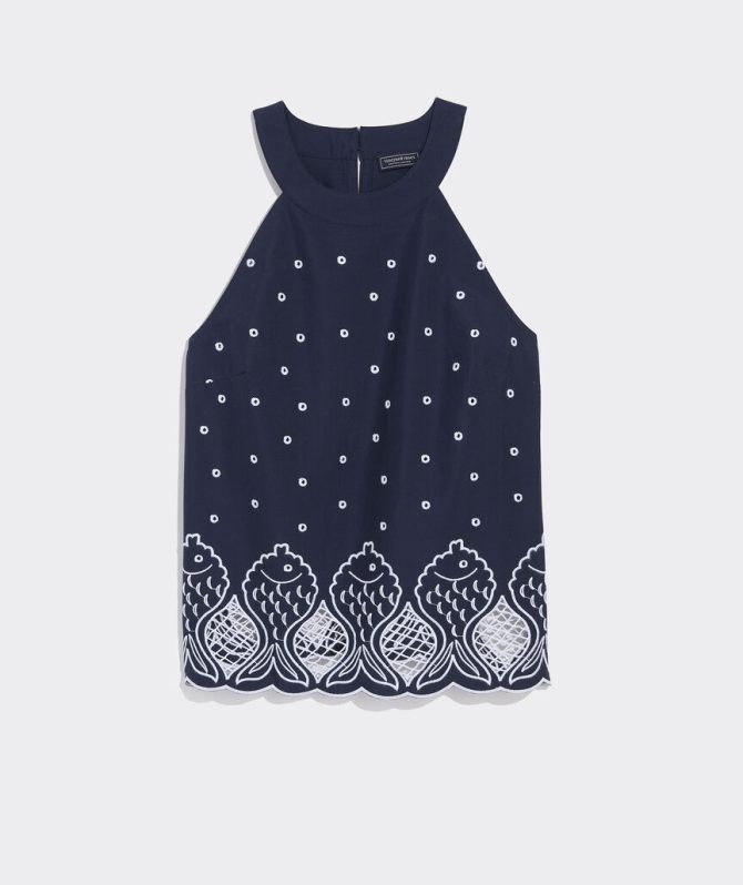 Carly Eyelet TopCarly Eyelet Top - Image 2