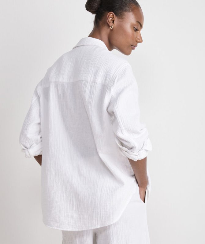 Double Gauze Button-DownDouble Gauze Button-Down - Image 5