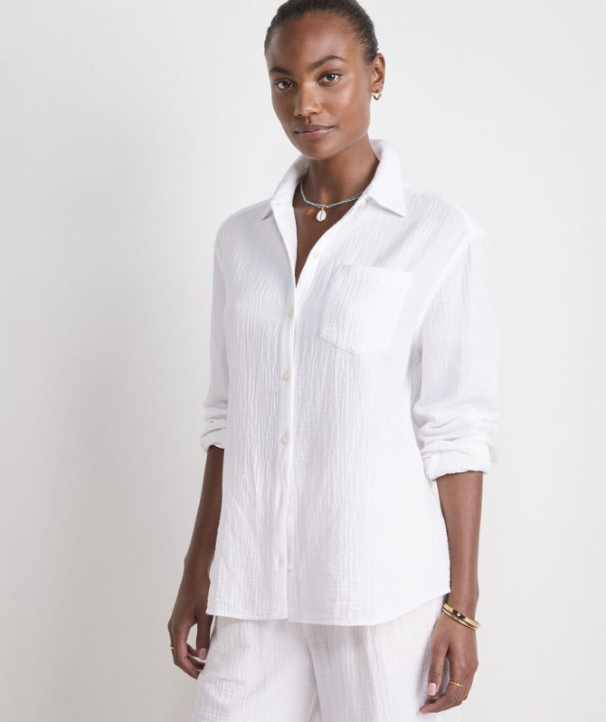Double Gauze Button-DownDouble Gauze Button-Down