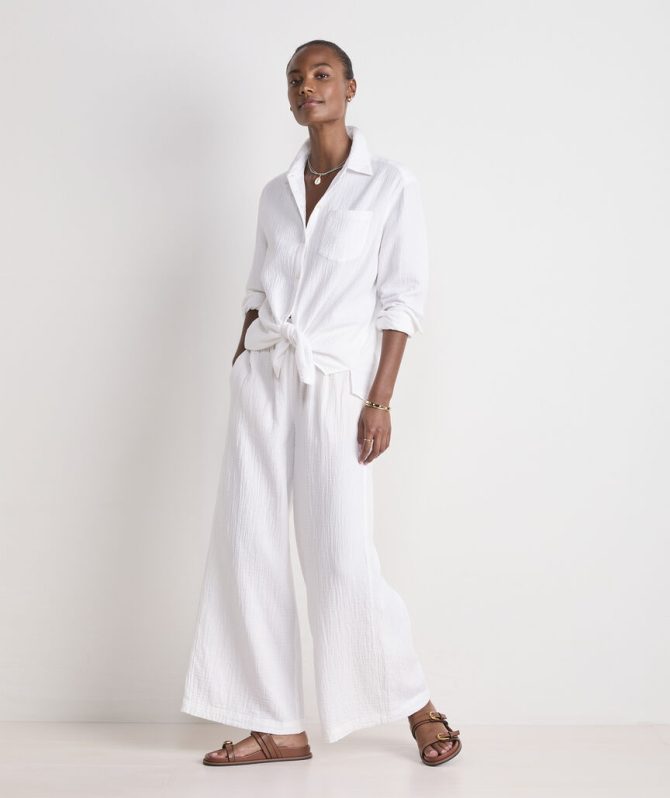 Double Gauze Button-DownDouble Gauze Button-Down - Image 3