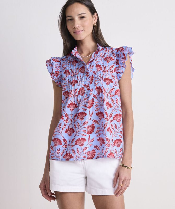 Adare Pintuck TopAdare Pintuck Top