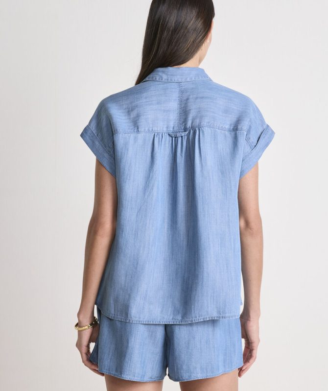 Margo Chambray TopMargo Chambray Top - Image 7