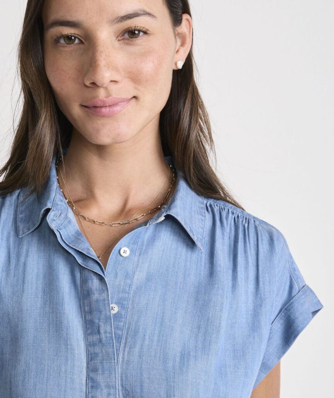 Margo Chambray TopMargo Chambray Top - Image 5