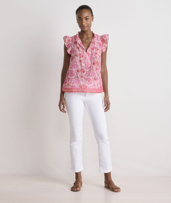 Adare Pintuck TopAdare Pintuck Top - Image 3