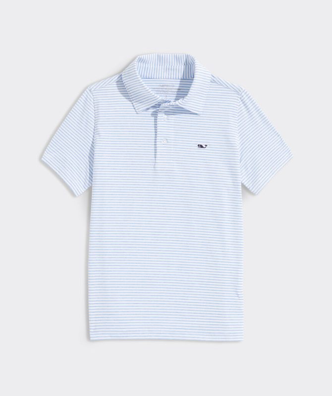 Boys' Bradley Stripe Sankaty Performance PoloBoys' Bradley Stripe Sankaty Performance Polo - Image 3