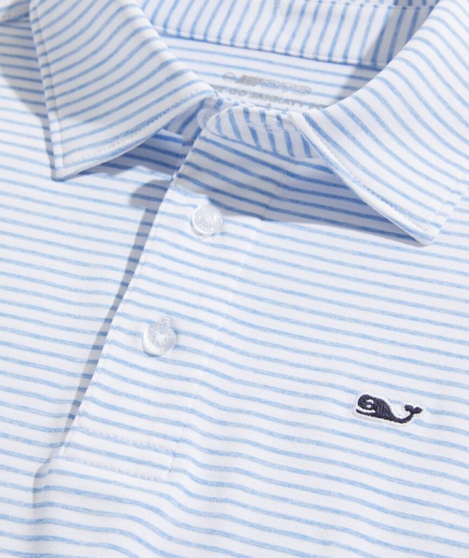 Boys' Bradley Stripe Sankaty Performance PoloBoys' Bradley Stripe Sankaty Performance Polo - Image 8