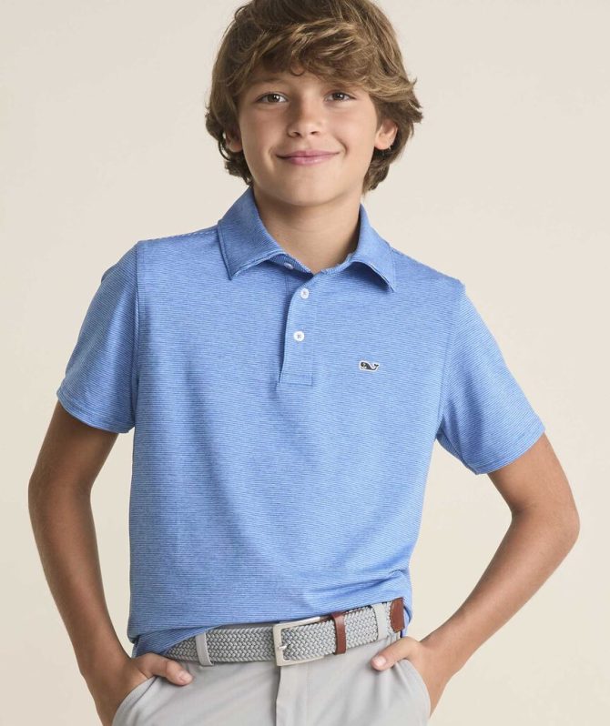 Boys' St Jean Stripe Sankaty PoloBoys' St Jean Stripe Sankaty Polo