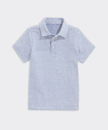 Boys' Heathered Winstead Stripe Sankaty Performance PoloBoys' Heathered Winstead Stripe Sankaty Performance Polo