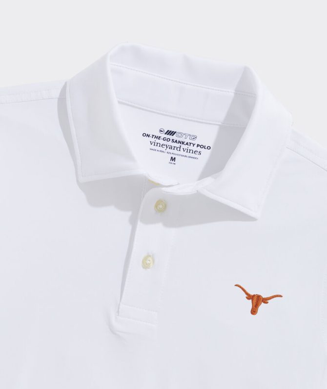 Boy's University of Texas Sankaty PoloBoy's University of Texas Sankaty Polo - Image 2