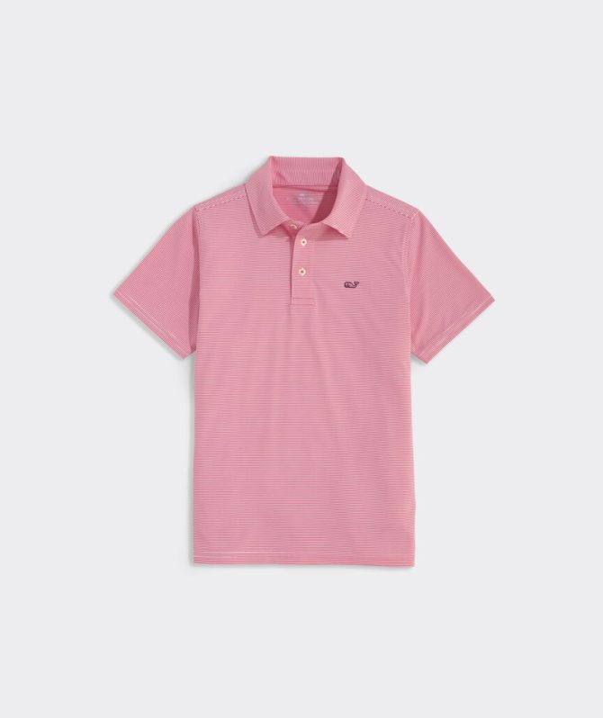 Boys Anegada Stripe Sankaty Performance PoloBoys Anegada Stripe Sankaty Performance Polo