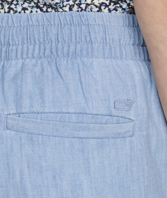 Boys' Pull-On Chambray ShortsBoys' Pull-On Chambray Shorts - Image 4