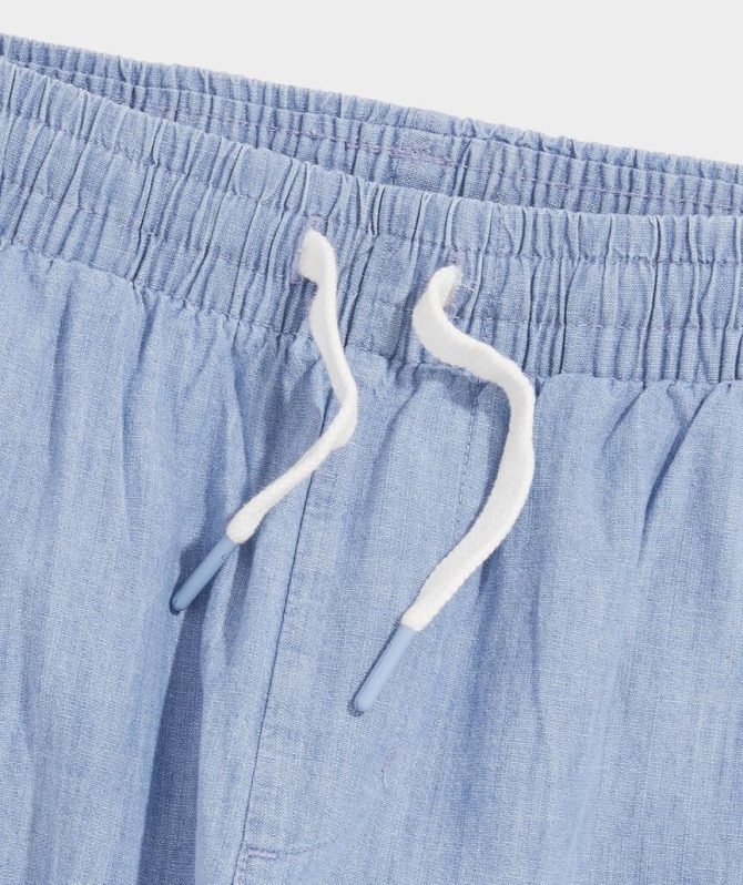Boys' Pull-On Chambray ShortsBoys' Pull-On Chambray Shorts - Image 5
