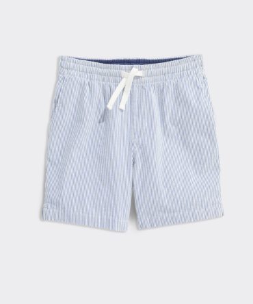Boys' Pull-On Seersucker ShortsBoys' Pull-On Seersucker Shorts