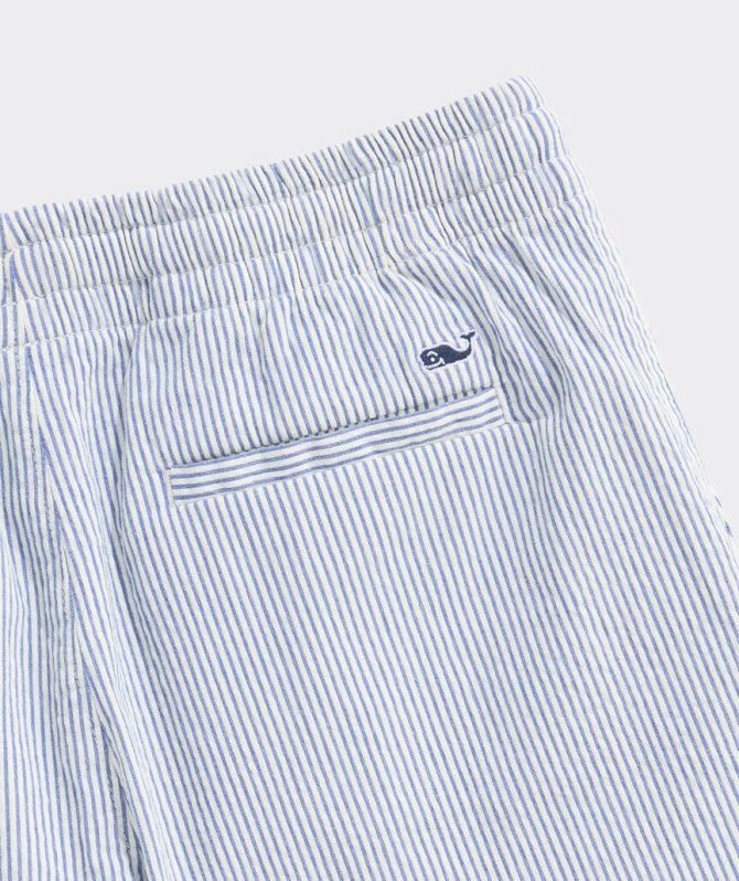 Boys' Pull-On Seersucker ShortsBoys' Pull-On Seersucker Shorts - Image 4