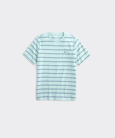 Boys' Striped Surf Short-Sleeve Pocket TeeBoys' Striped Surf Short-Sleeve Pocket Tee