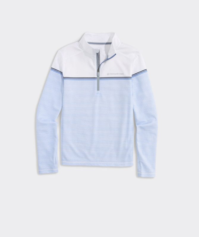 Boys' Striped Sankaty Quarter-ZipBoys' Striped Sankaty Quarter-Zip - Image 2