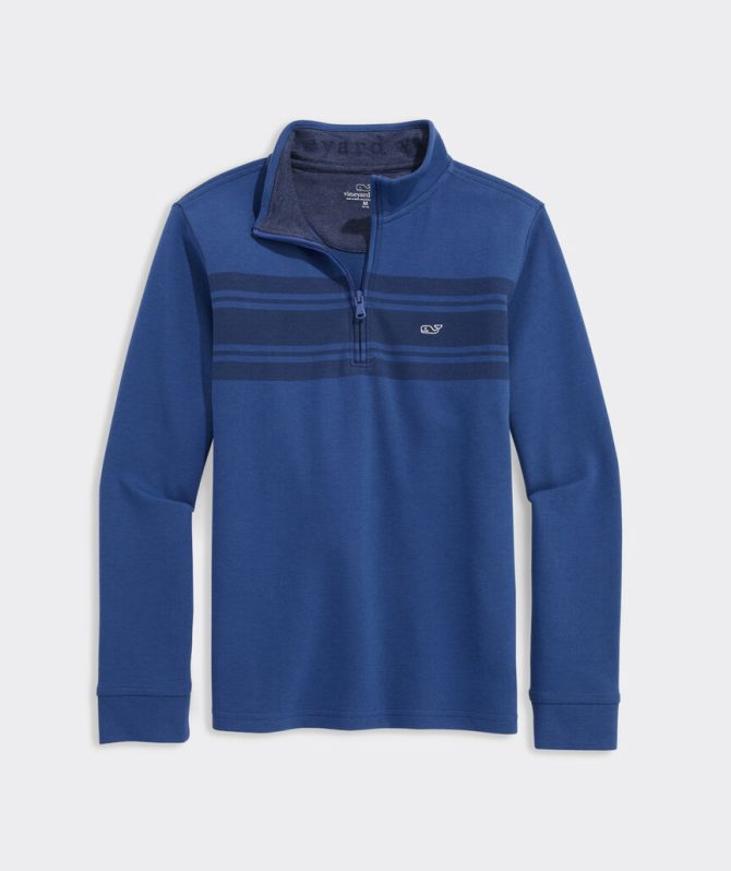 Boys' Striped Saltwater Quarter-ZipBoys' Striped Saltwater Quarter-Zip
