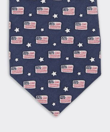 Boys' Flags & Stars Printed TieBoys' Flags & Stars Printed Tie