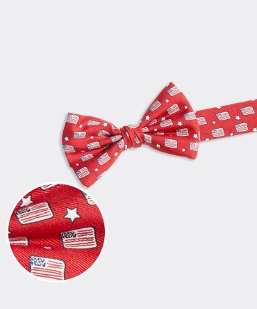 Boys' Flags & Stars Printed Bow TieBoys' Flags & Stars Printed Bow Tie