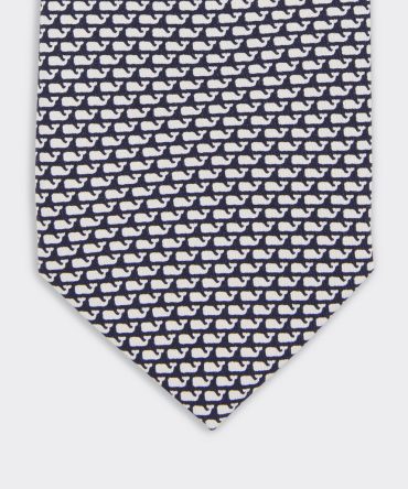 Boys' Micro Whales Silk TieBoys' Micro Whales Silk Tie