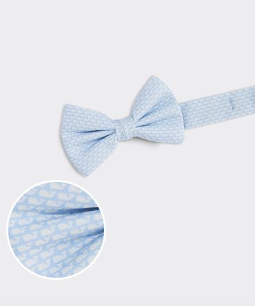 Boys' Micro Whales Silk Bow TieBoys' Micro Whales Silk Bow Tie