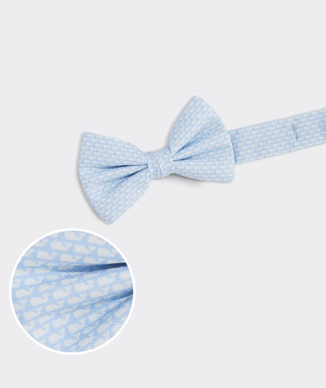 Boys' Micro Whales Silk Bow TieBoys' Micro Whales Silk Bow Tie