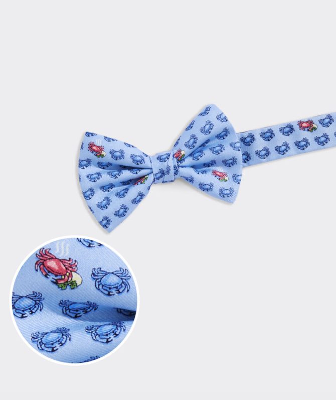 Boys' Crabs Silk Bow TieBoys' Crabs Silk Bow Tie