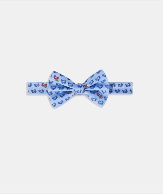 Boys' Crabs Silk Bow TieBoys' Crabs Silk Bow Tie - Image 2