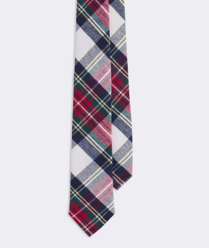 Boys' Tartan Flannel TieBoys' Tartan Flannel Tie - Image 2