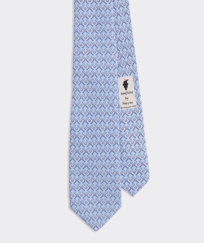 Boys' Baseball Bats Silk TieBoys' Baseball Bats Silk Tie - Image 3