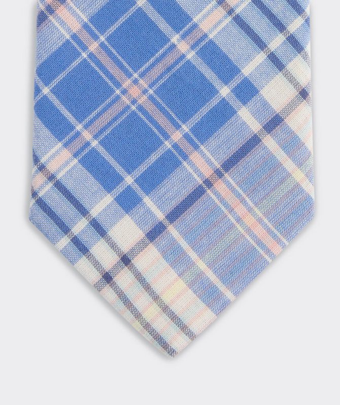 Boys' Long Bay Plaid Madras TieBoys' Long Bay Plaid Madras Tie