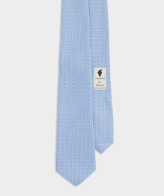 Boys' Tossed Stars Silk TieBoys' Tossed Stars Silk Tie - Image 3