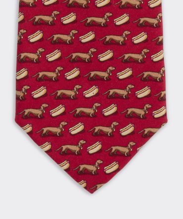 Boys' Hot Dogs Silk TieBoys' Hot Dogs Silk Tie
