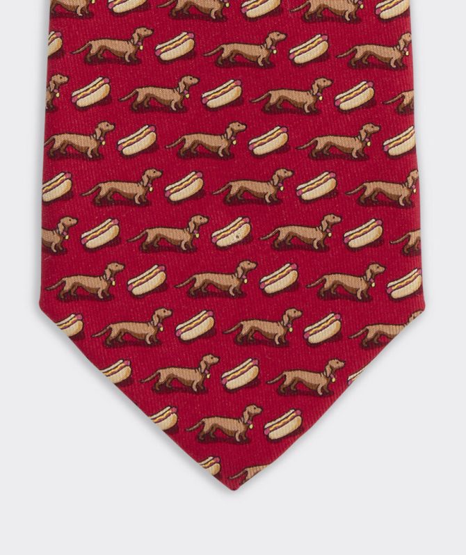 Boys' Hot Dogs Silk TieBoys' Hot Dogs Silk Tie