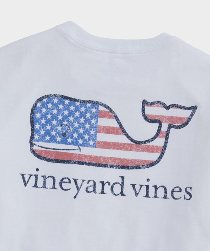 Boys' Flag Whale Short-Sleeve Pocket TeeBoys' Flag Whale Short-Sleeve Pocket Tee - Image 2