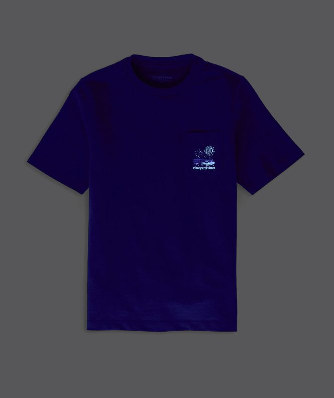 Boys' Glow-In-The-Dark Beach Fireworks Whale Short-Sleeve Pocket TeeBoys' Glow-In-The-Dark Beach Fireworks Whale Short-Sleeve Pocket Tee - Image 5