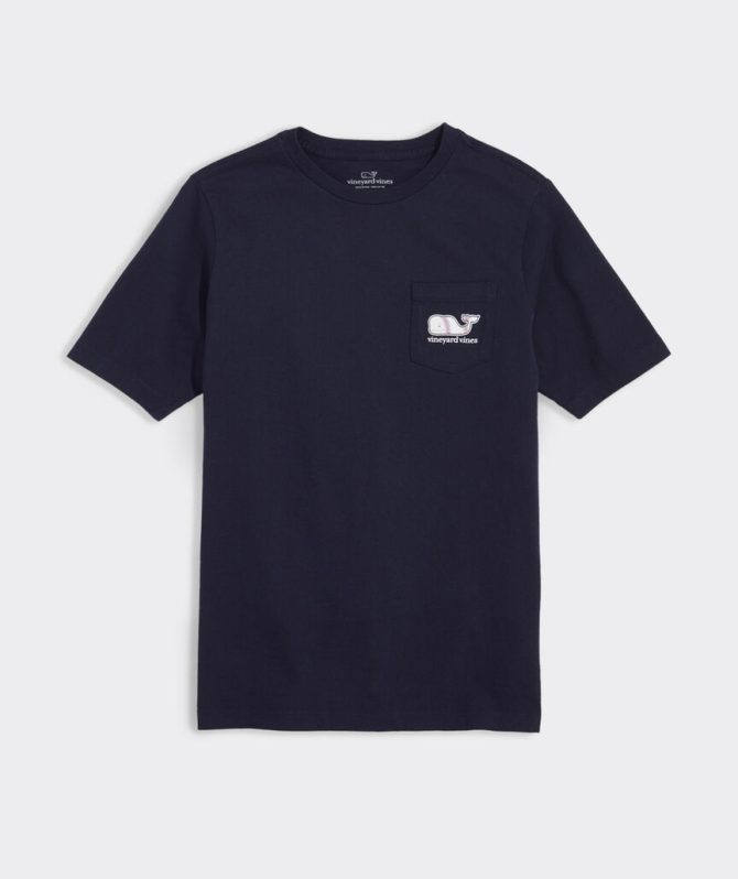 Boys' Baseball Whale Short-Sleeve Pocket TeeBoys' Baseball Whale Short-Sleeve Pocket Tee - Image 2