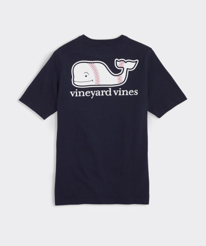 Boys' Baseball Whale Short-Sleeve Pocket TeeBoys' Baseball Whale Short-Sleeve Pocket Tee