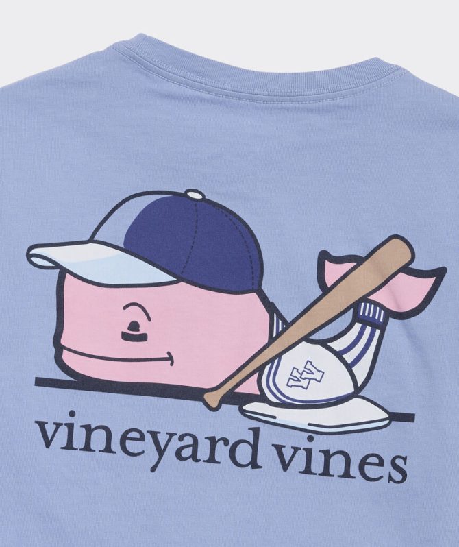 Boys' Baseball Player Whale Short-Sleeve Pocket TeeBoys' Baseball Player Whale Short-Sleeve Pocket Tee - Image 2