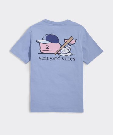 Boys' Baseball Player Whale Short-Sleeve Pocket TeeBoys' Baseball Player Whale Short-Sleeve Pocket Tee