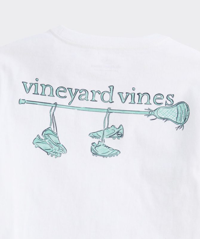 Boys' Sketched Lacrosse Stick Short-Sleeve Pocket TeeBoys' Sketched Lacrosse Stick Short-Sleeve Pocket Tee - Image 2