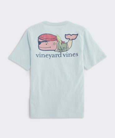 Boys' Pirate Whale Short-Sleeve Pocket TeeBoys' Pirate Whale Short-Sleeve Pocket Tee