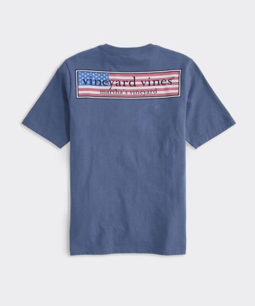 Boys' Classic USA Logo Box Short-Sleeve Pocket TeeBoys' Classic USA Logo Box Short-Sleeve Pocket Tee