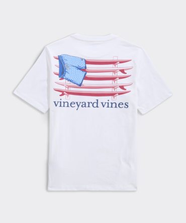 Boys' Surf Chappy Short Flag Short-Sleeve Pocket TeeBoys' Surf Chappy Short Flag Short-Sleeve Pocket Tee