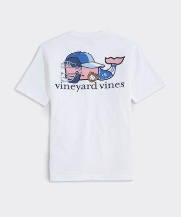 Boys' Baseball Catcher Whale Short-Sleeve Pocket TeeBoys' Baseball Catcher Whale Short-Sleeve Pocket Tee