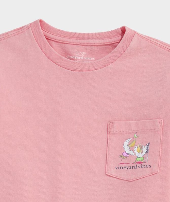 Boys' Drift Dye Pelican Volleyball Short-Sleeve Pocket TeeBoys' Drift Dye Pelican Volleyball Short-Sleeve Pocket Tee - Image 4